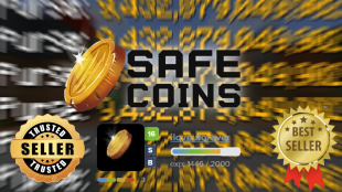 500m minimum - 1unit = 10million (0.65$ = 10m) SAFE DELIVERY - PRIVATE MESSAGE FOR MORE COINS - image