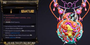 ⭐[MODDED] L1 AMULET - 314% SHIELD CAPACITY - ACTIVATING AS RESTORE 50% SHIELD OVER 2S⭐ - image