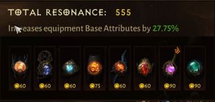 SEA - Izual | Lv 60(291)| Ready Farming - Wizard  27295 Combat Rating + 555 Resonance (DI731) - image