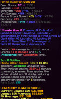 Selling fully scrolled Hyperion and 5 star storm set with wisdom V and wither goggles + 100lv sheep - image
