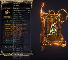 ⭐[MODDED] L40 RAINBOLT (POISON) - 36.067 DMG - 12706% SPELL DMG - 6s COOLDOWN - ENCHANTEDx3⭐ - image