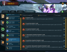 max xp, ex trim , rare titles, 3510 total level, 441 Qp, FULL ACCESS MAIN ACCOUNT - image