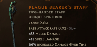 Plague Bearer's Staff (Beneath Ancient Skies) - image
