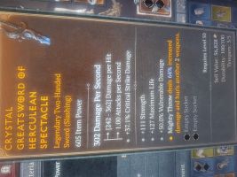 crystal great sword Diablo 4 - image
