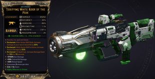 ⭐[MODDED] L40 WHITE RIDER - 332.590 POISON DMG/S - 49.252 DMG - 1.3S RELOAD - ENCHANTED x3⭐ - image