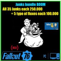 (PC) Junk bundle BOOM: [All 35 Junks each 250.000 + 5 type of fluxes each 100.000] - image