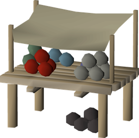 Port Roberts Thieving stalls in OSRS